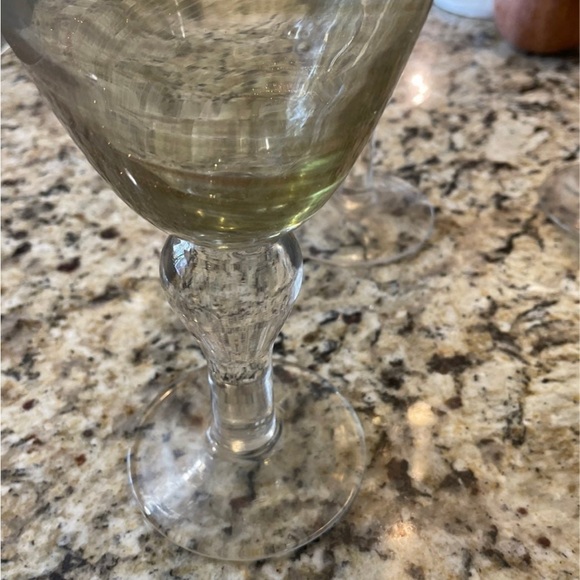 v i n t a g e ::
 gold dust swirl glasses - Picture 6 of 6